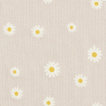 Waffeljersey Gänseblumen