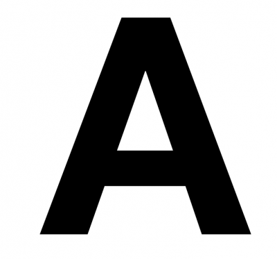 Buchstabe A