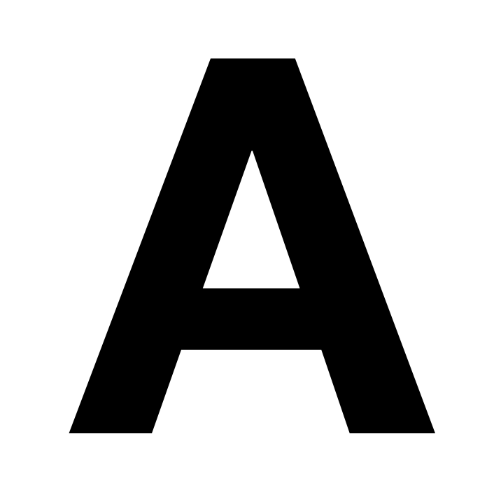Buchstabe A