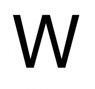 Buchstabe W
