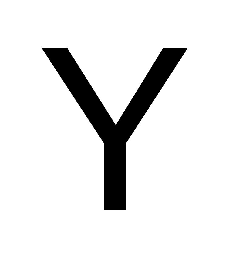Buchstabe Y
