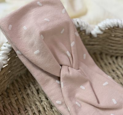 Twist Stirnband Größe S (Rosa Konfetti)