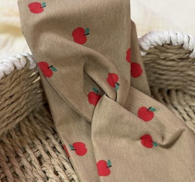 Twist Stirnband Größe L (Äpfel braun)