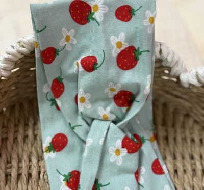 Twist Stirnband Größe M (Erdbeeren)