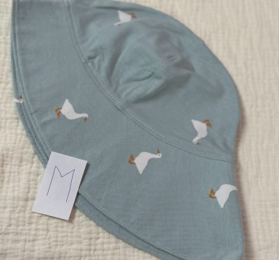 Sonnenhut Größe M (Gänse blau)