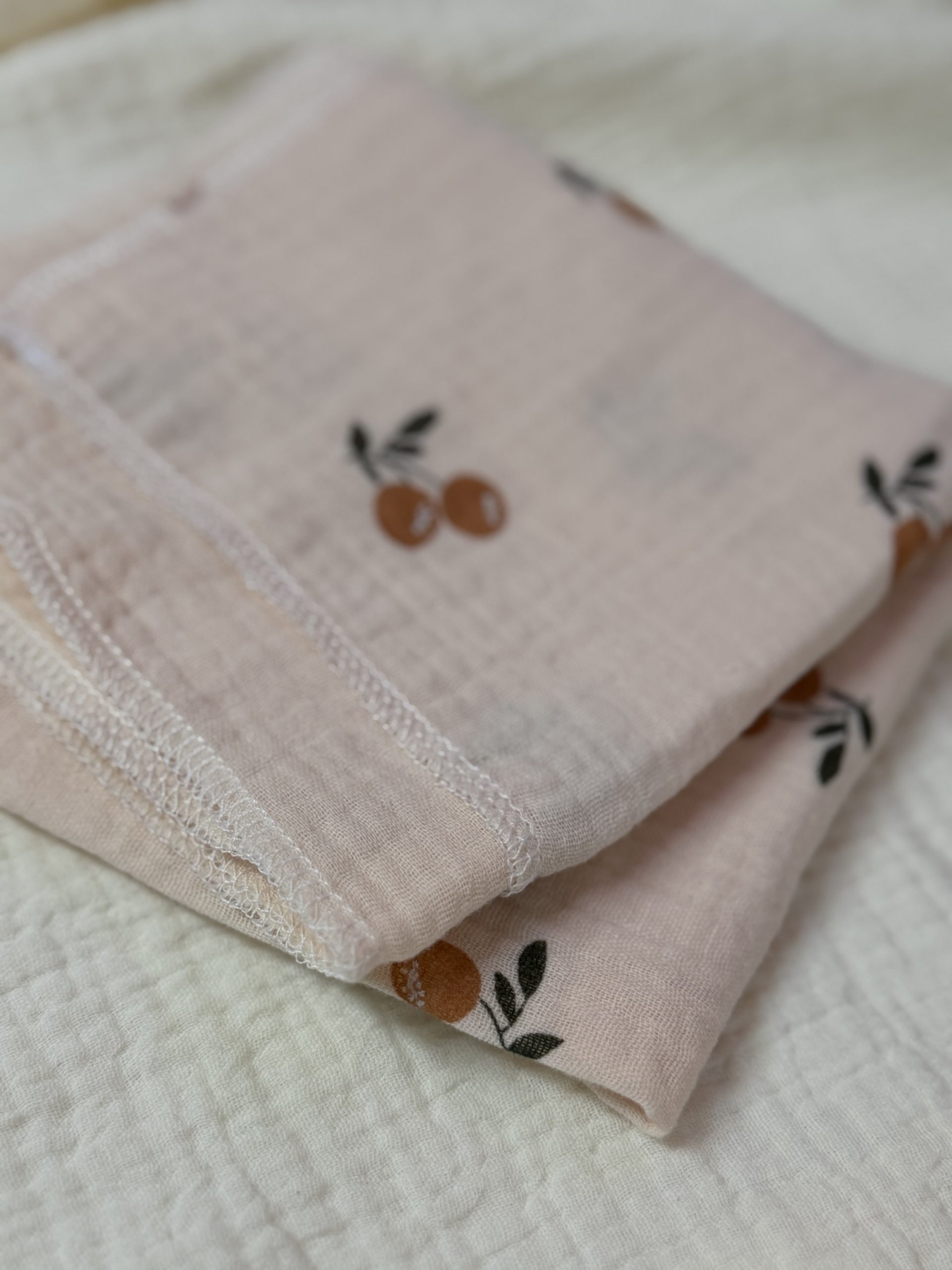 Musselin Halstuch (Pfirsich)