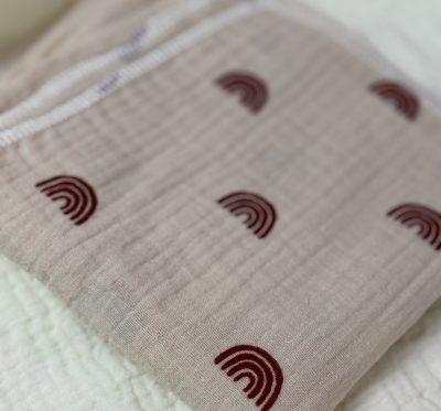 Musselin Halstuch (Boho Regenbogen)