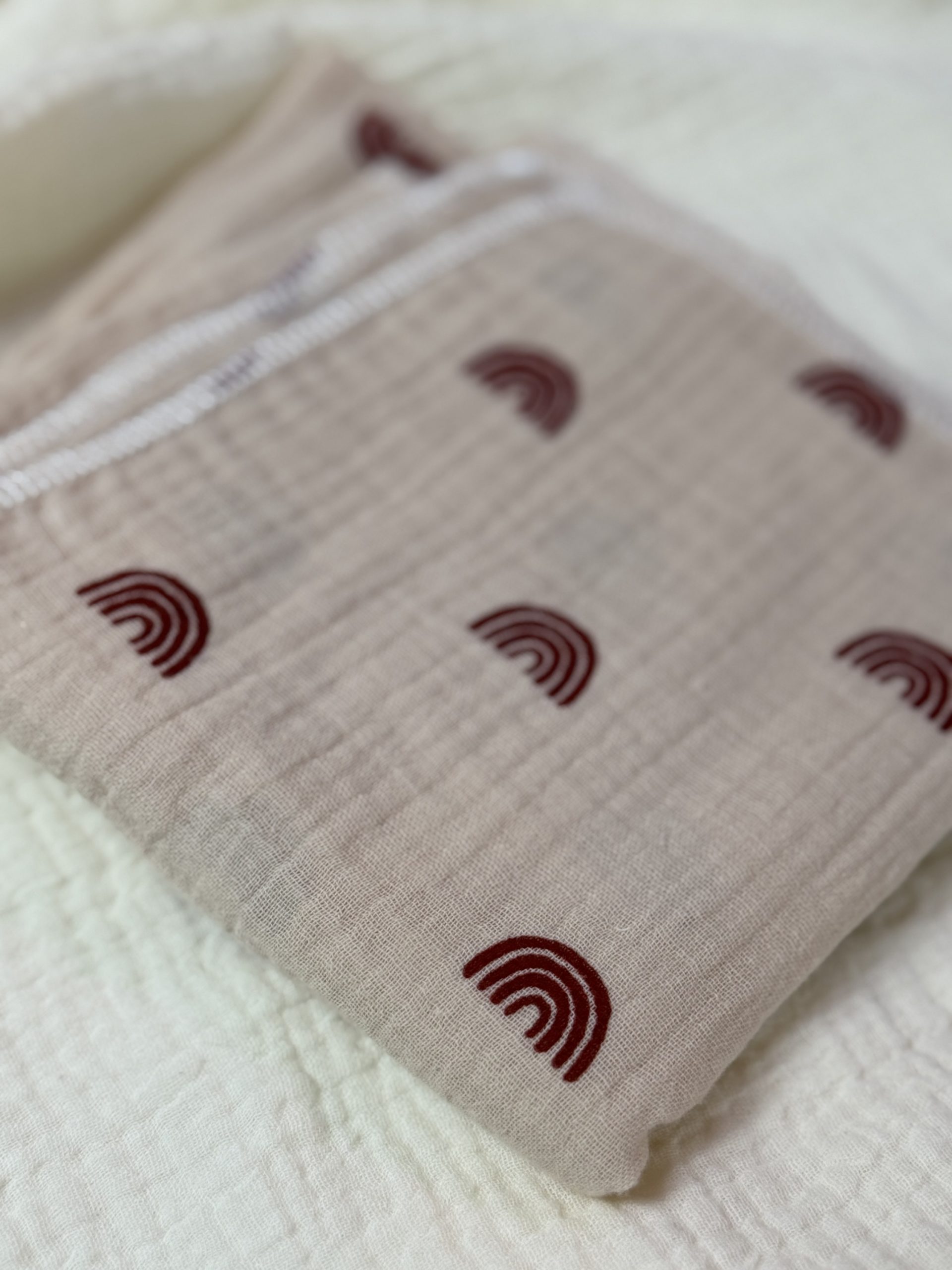 Musselin Halstuch (Boho Regenbogen)