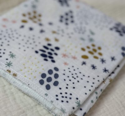 Musselin Halstuch (Sterne Punkte)