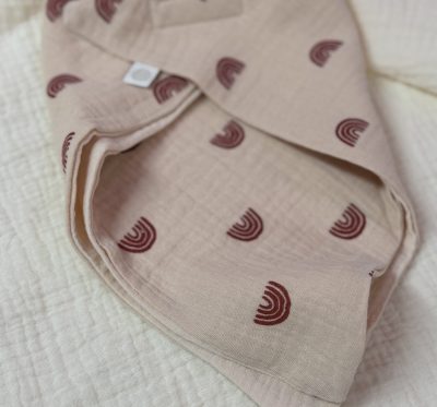 Dreieckstuch (Boho Regenbogen Natur)