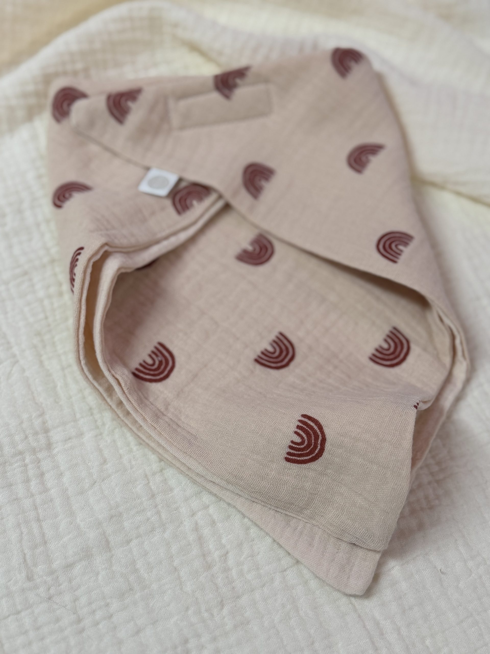 Dreieckstuch (Boho Regenbogen Natur)