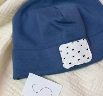 Hipster Mütze Größe S (Patch s/w)