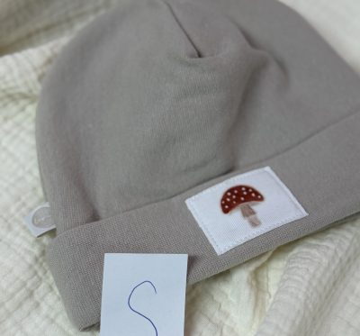 Hipster Mütze Größe S (Patch Pilz)