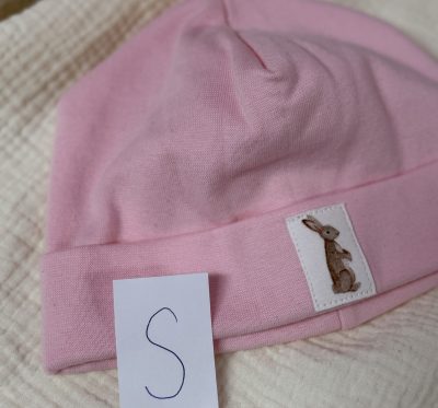 Hipster Mütze Größe S (Patch Hase)