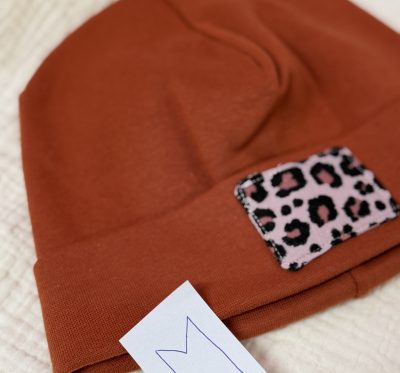 Hipster Mütze Größe M (Patch Leo)