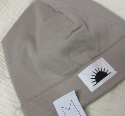 Hipster Mütze Größe M (Patch Sonnenuntergang)