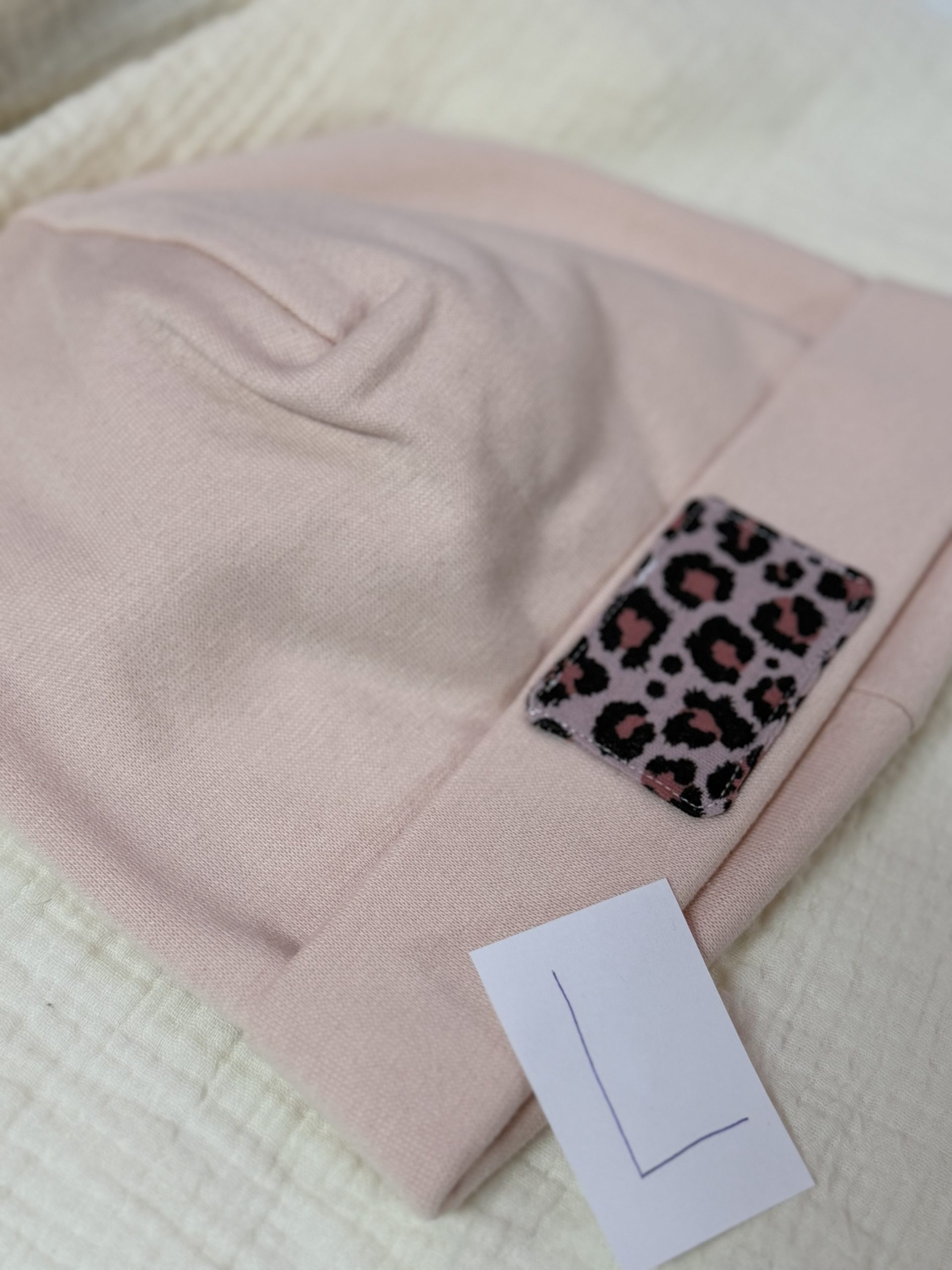 Hipster Mütze Größe L (Patch Leo)